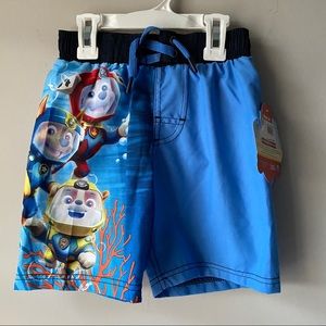 Paw Patrol swim trunks